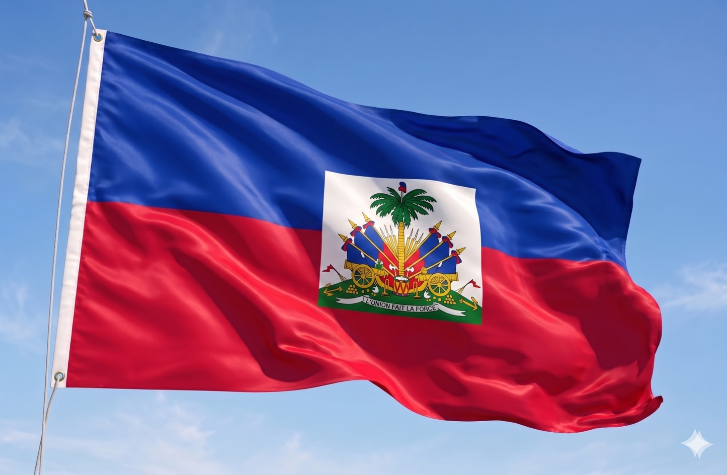 Haiti Large Flag 2 X 3 FT